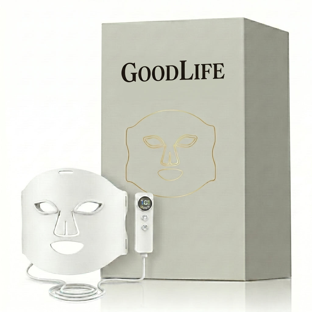GoodLife Health Red Light Face Mask with packaging