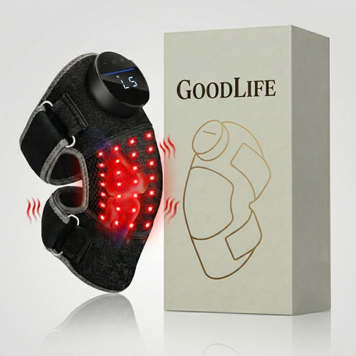 GoodLife Red Light Knee Wrap with box
